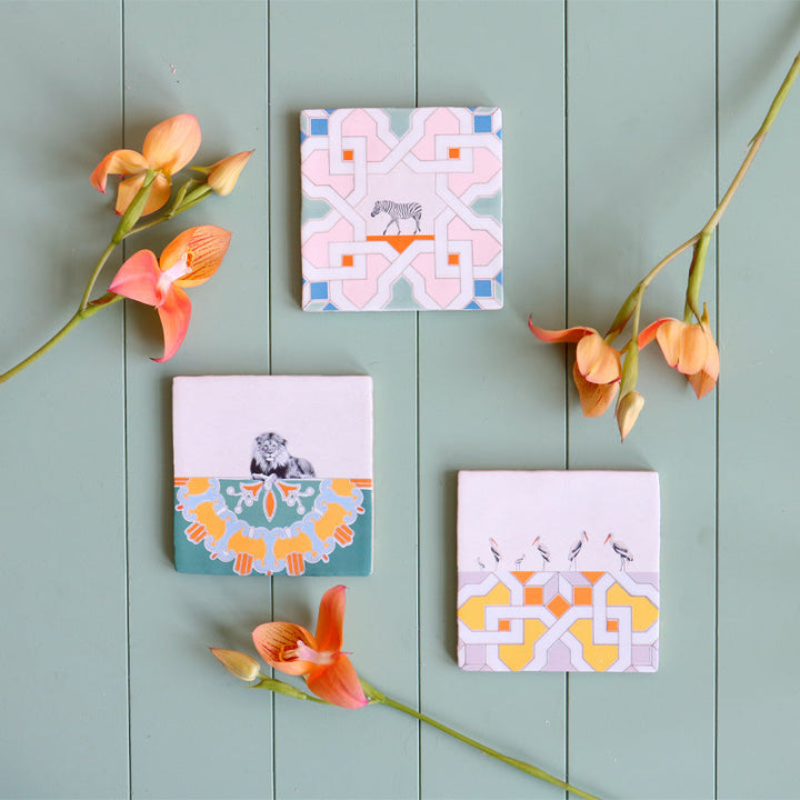 StoryTiles StoryTiles 13x13cm Spotted a Zebra - Medium - StoryTiles bei Nauli and Stories