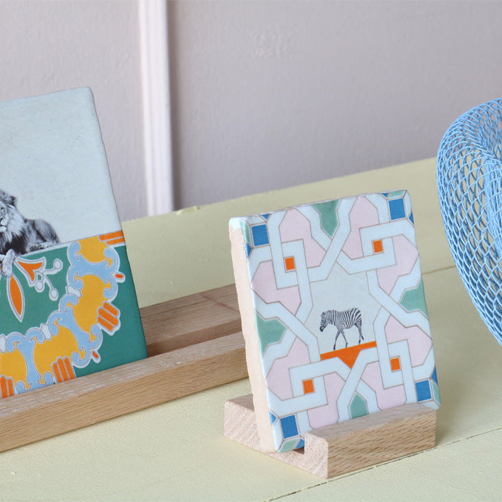StoryTiles StoryTiles 13x13cm Spotted a Zebra - Medium - StoryTiles bei Nauli and Stories
