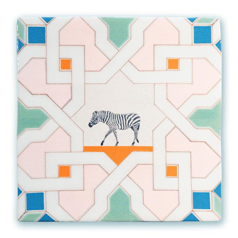 StoryTiles StoryTiles 10x10cm Spotted a Zebra - StoryTiles bei Nauli and Stories
