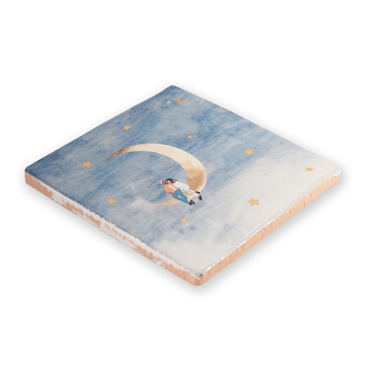 StoryTiles StoryTiles 13x13cm To the Moon and back - Medium - StoryTiles bei Nauli and Stories