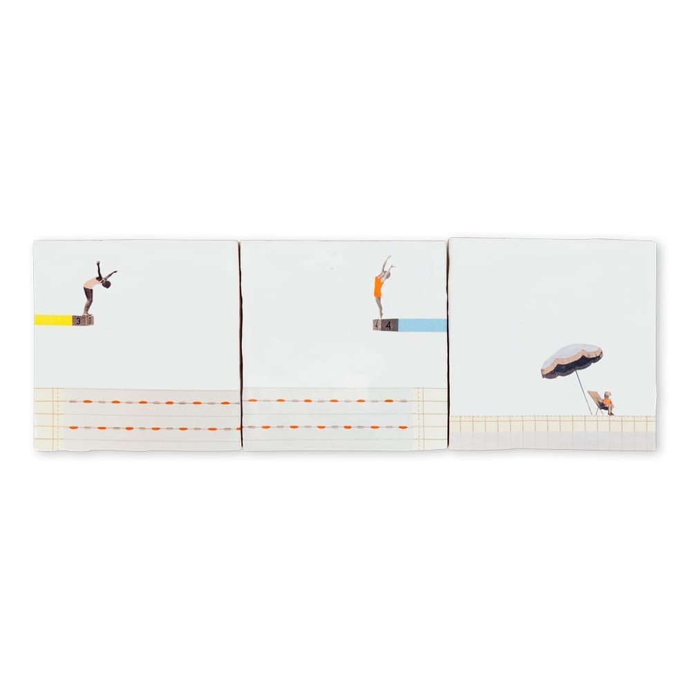 StoryTiles StoryTiles 13x13cm The diving spectacle - StoryTiles - Medium bei Nauli and Stories
