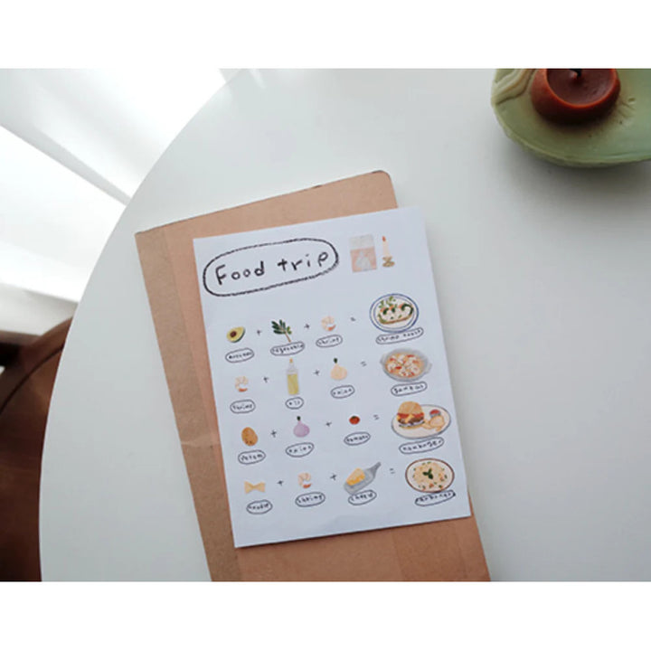 Suatelier Sticker Daily Deco Sticker – food trip 