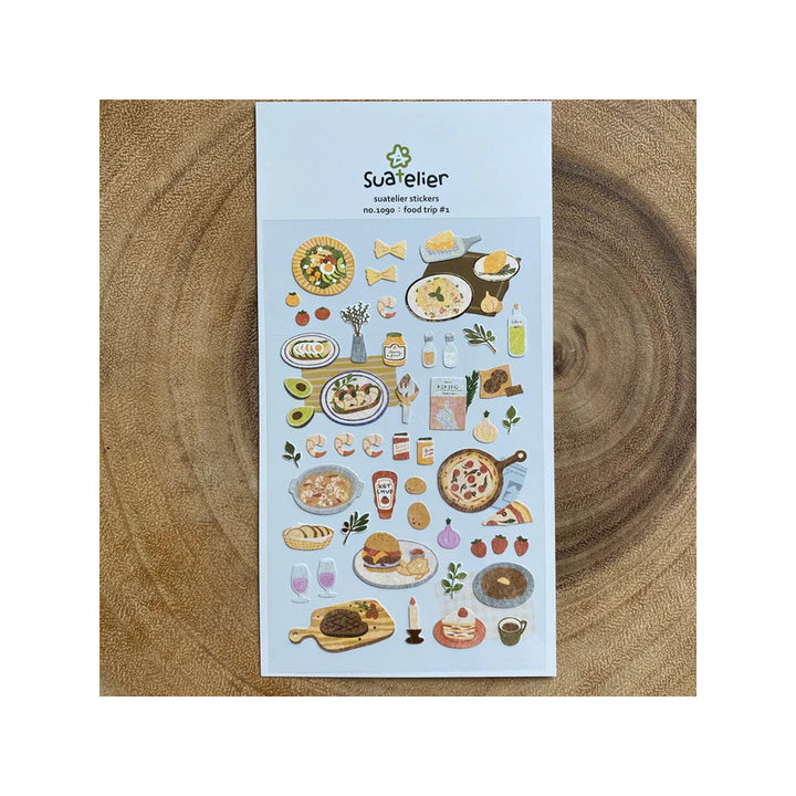 Suatelier Sticker Daily Deco Sticker – food trip 