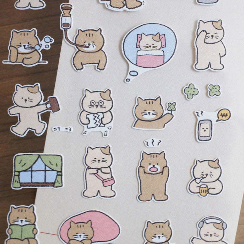Suatelier Sticker Katzen Sticker goyomi & goyami – Suatelier Daily Deco bei Nauli and Stories