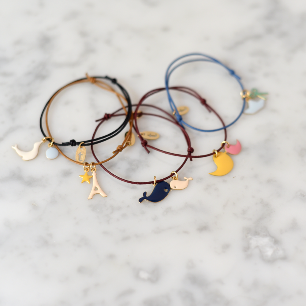 Titlee Armband Armband Seelöwe écru-horizon bei Nauli and Stories