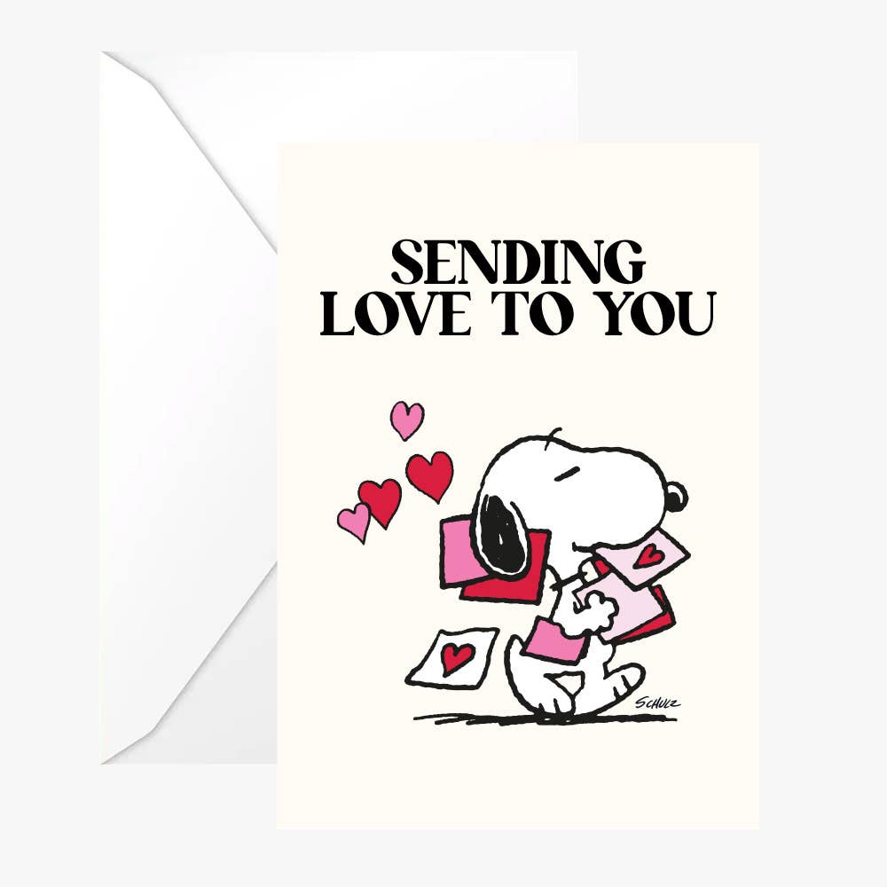 Titlee Liebe Double Snoopy "You're special to me" card w/ white envelope bei Nauli and Stories