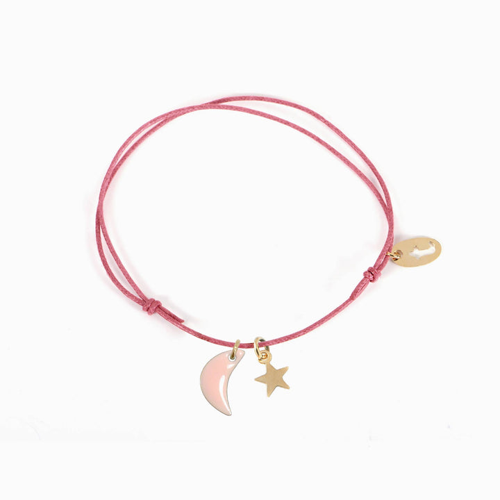 Titlee NIGHT moon and star charm bracelet bei Nauli and Stories