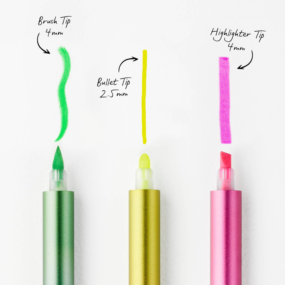 Tom's Studio Ori – the infinitely refillable highlighter: Orange/Yellow bei Nauli and Stories