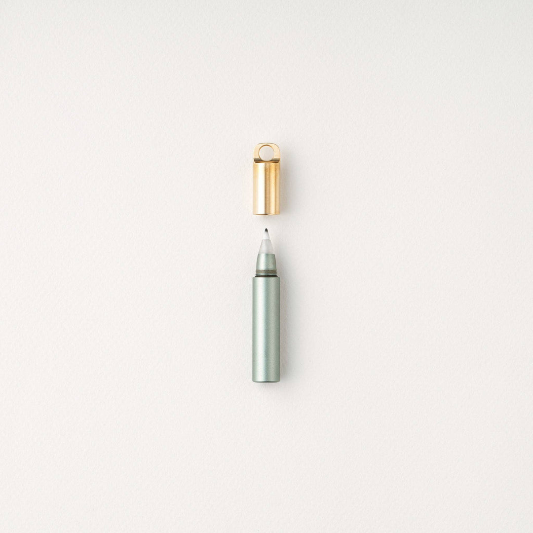 Tom's Studio The Field Mouse – refillable travel pen: Sage bei Nauli and Stories