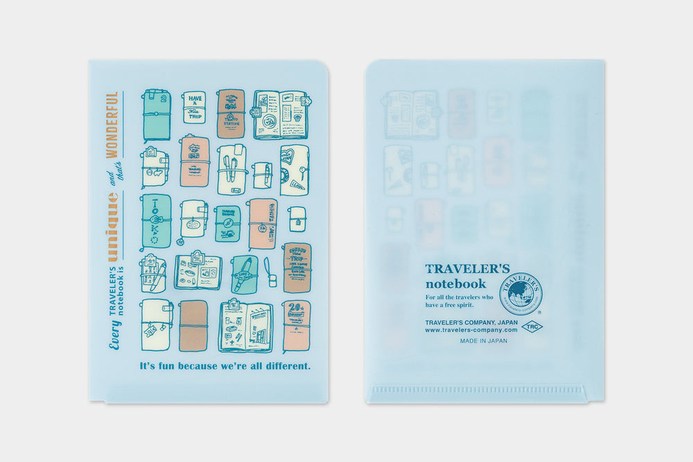 Traveler's Company Folder Preorder - TRAVELER'S notebook Clear Folder passport 2027 bei Nauli and Stories