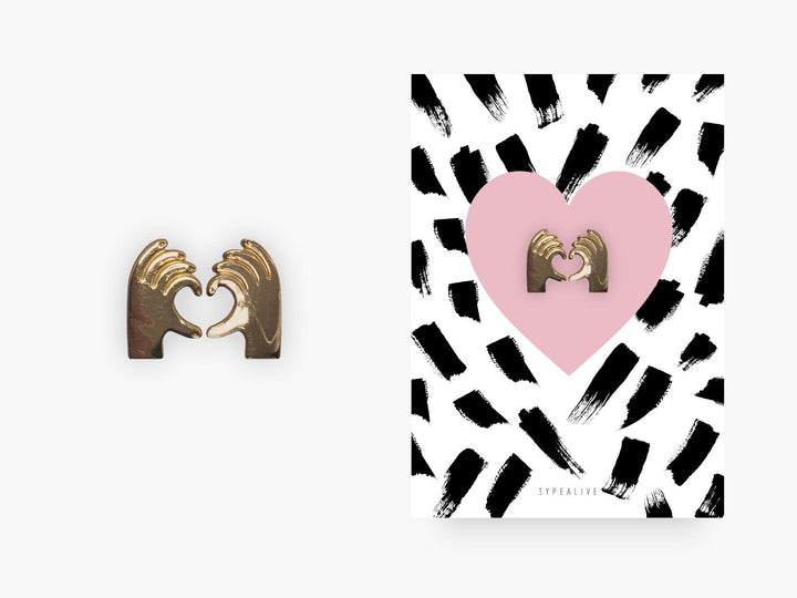 Typealive Pin Anstecknadeln Hände bei Nauli and Stories