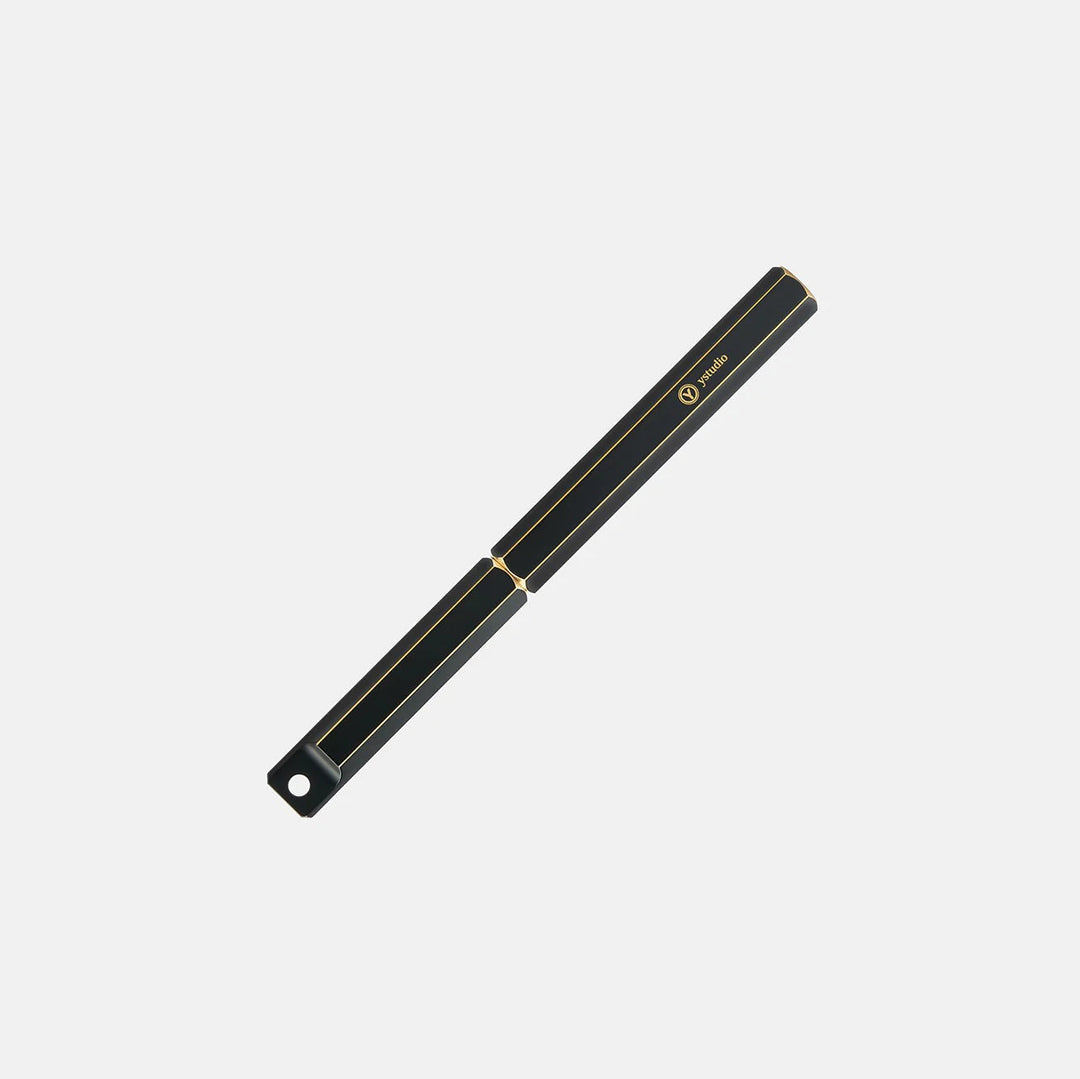 YStudio Füller Classic Revolve Portable Fountain Pen Black bei Nauli and Stories