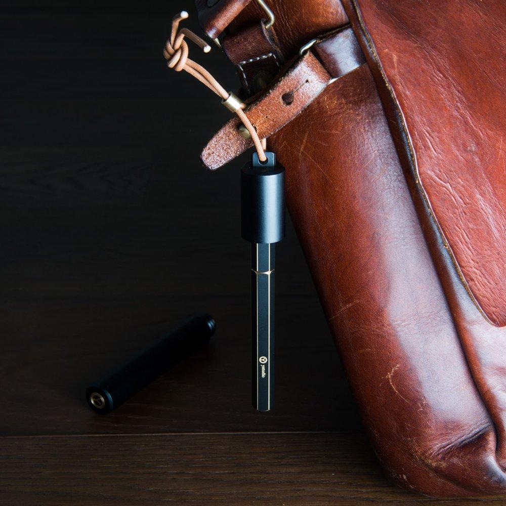 YStudio Füller Classic Revolve Portable Fountain Pen Black bei Nauli and Stories