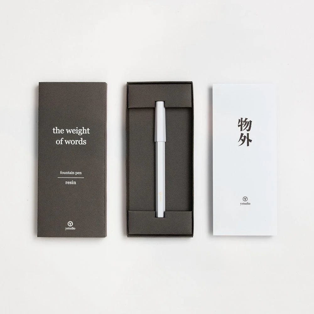 YStudio Füller Resin Fountain Pen - Füller - rot bei Nauli and Stories