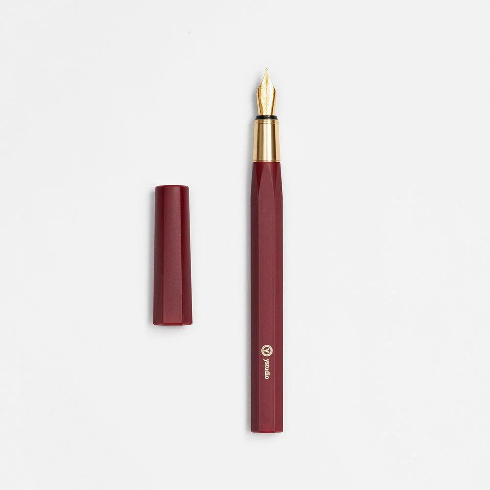 YStudio Füller Resin Fountain Pen - Füller - rot bei Nauli and Stories
