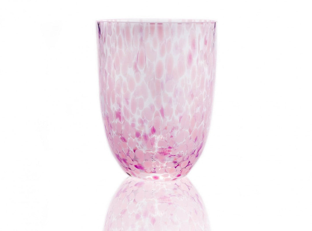 Anna von Lipa Trinkgläser Confetti tumbler Rosa + Lilla - Trinkglas bei Nauli and Stories