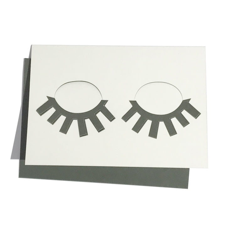 cut &amp; make Grußkarte Augen Pop Up Karte bei Nauli and Stories