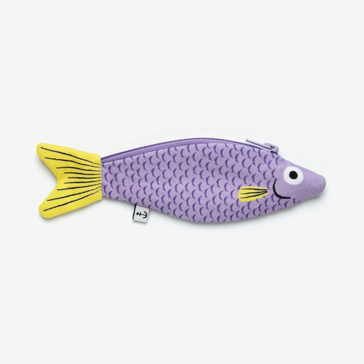 Don Fisher Geldbörse Cardenal lila gelb | Fisch- Täschchen | Geldbörse bei Nauli and Stories