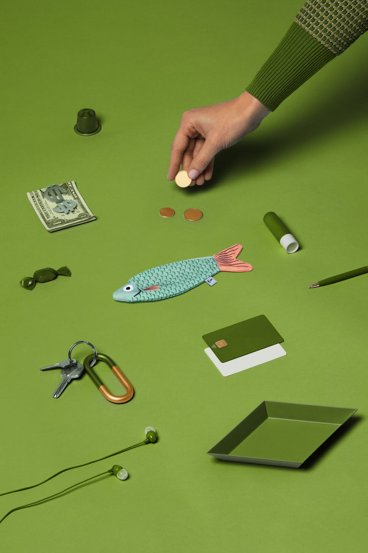Don Fisher Geldbörse Cardenal mint rosa | Fisch- Täschchen | Geldbörse bei Nauli and Stories
