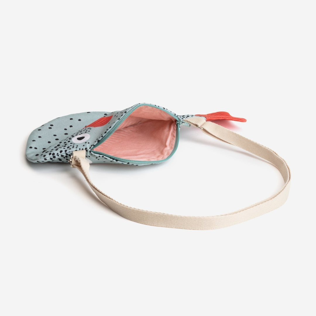 Don Fisher Kindertasche Kindertasche - Small Aqua Pufferfish - Kugelfisch bei Nauli and Stories