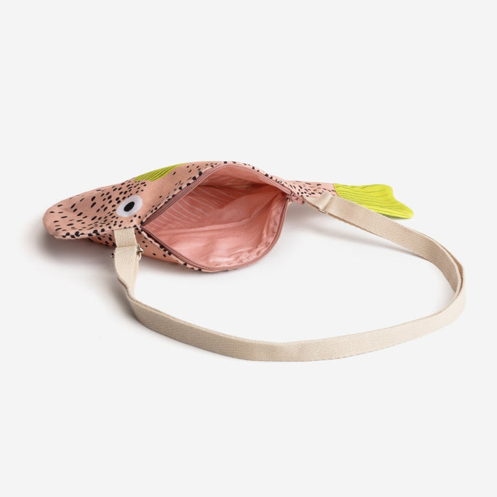 Don Fisher Kindertasche Kindertasche - Small Pink Pufferfish - rosa Kugelfisch bei Nauli and Stories