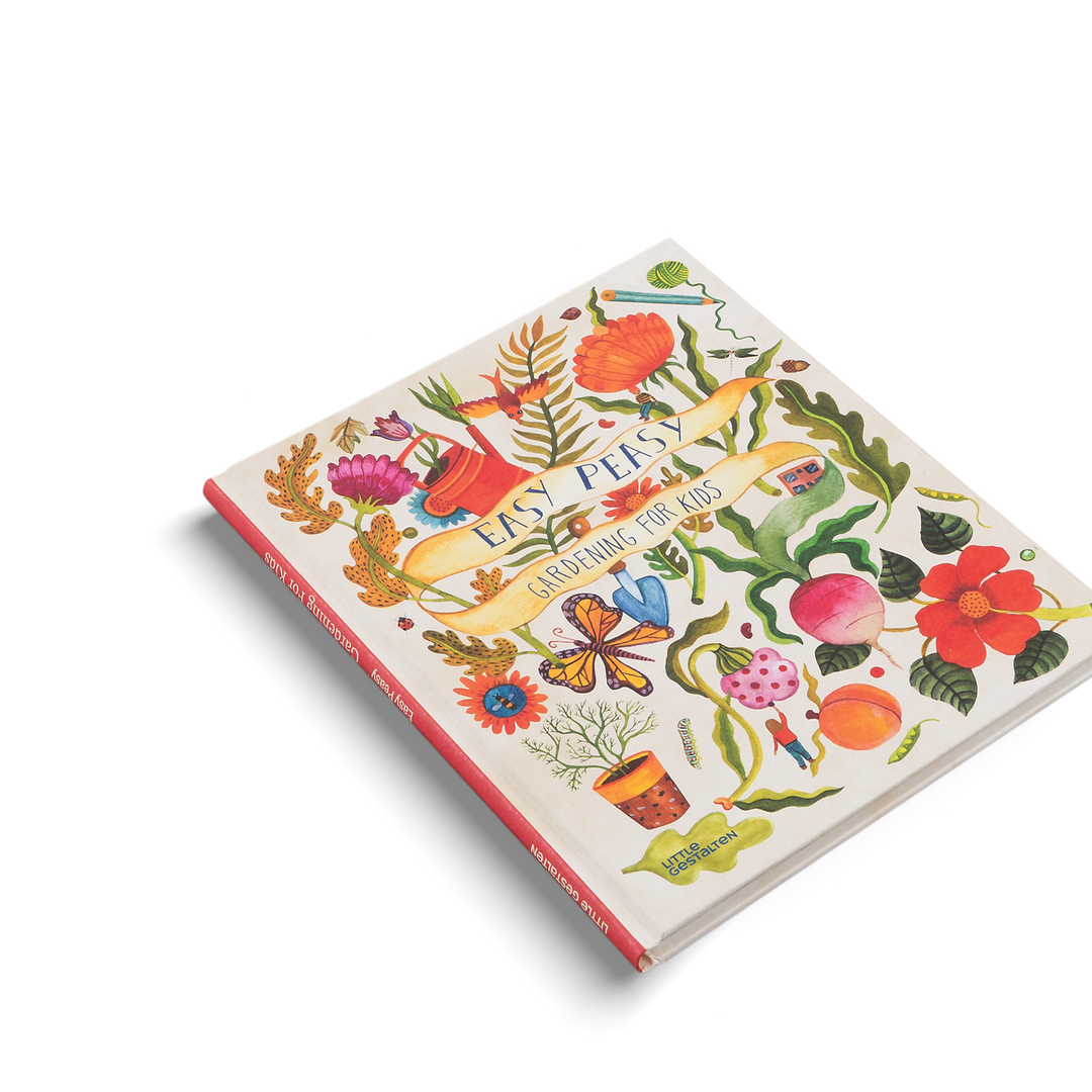 Gestalten Bilderbuch Easy Peasy - Gardening for Kids - Das Buch für kleine Gärtner bei Nauli and Stories