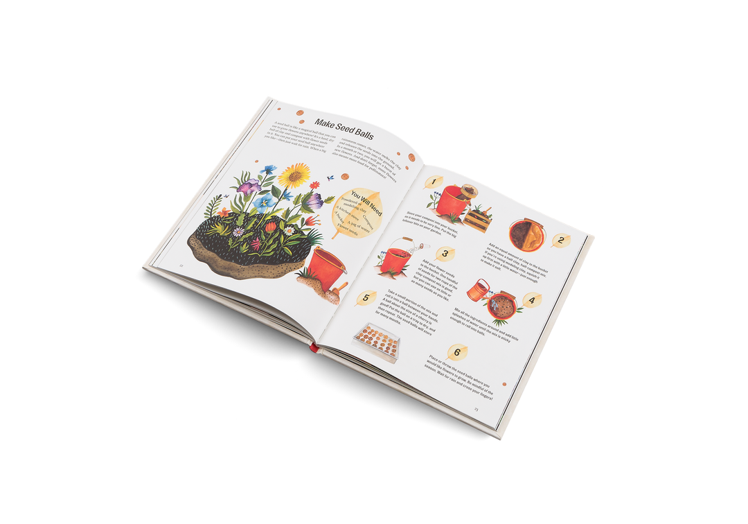 Gestalten Bilderbuch Easy Peasy - Gardening for Kids - Das Buch für kleine Gärtner bei Nauli and Stories