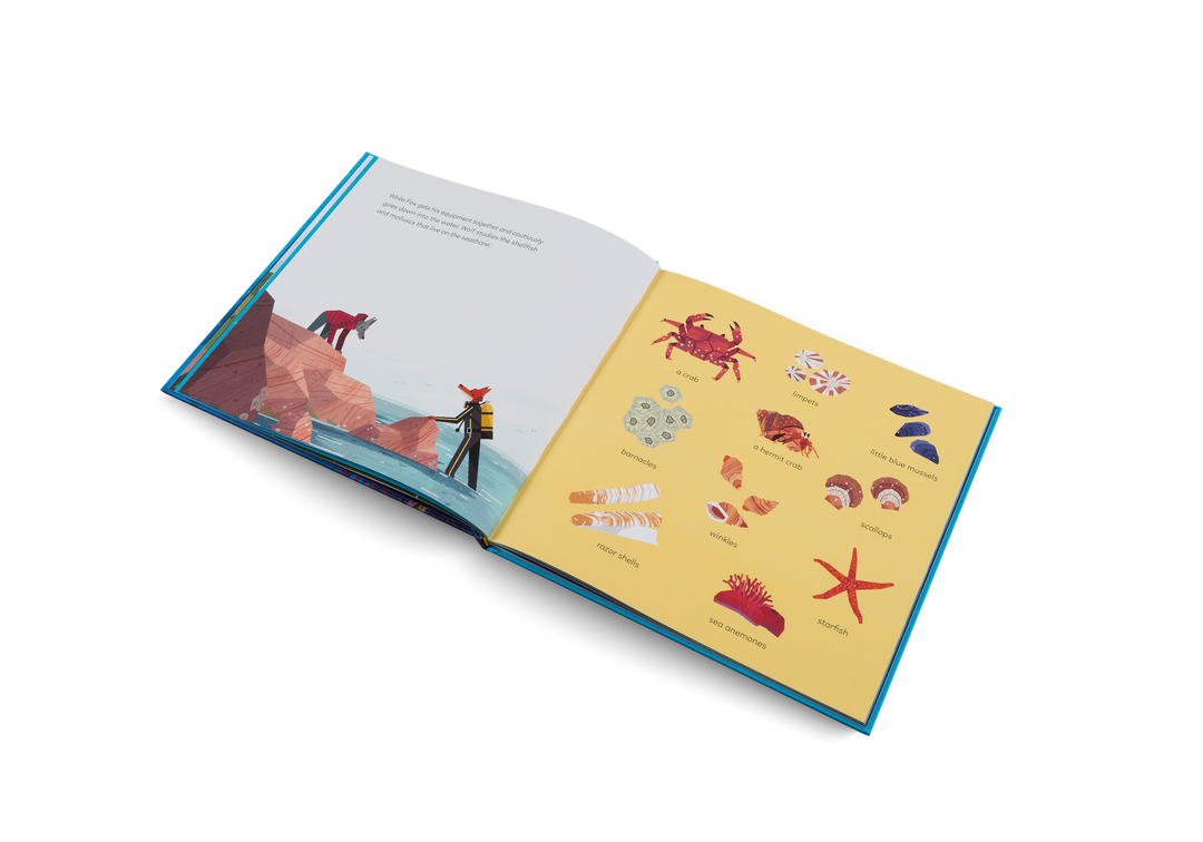 Gestalten Bilderbuch Fox And The Deep Sea Quest bei Nauli and Stories
