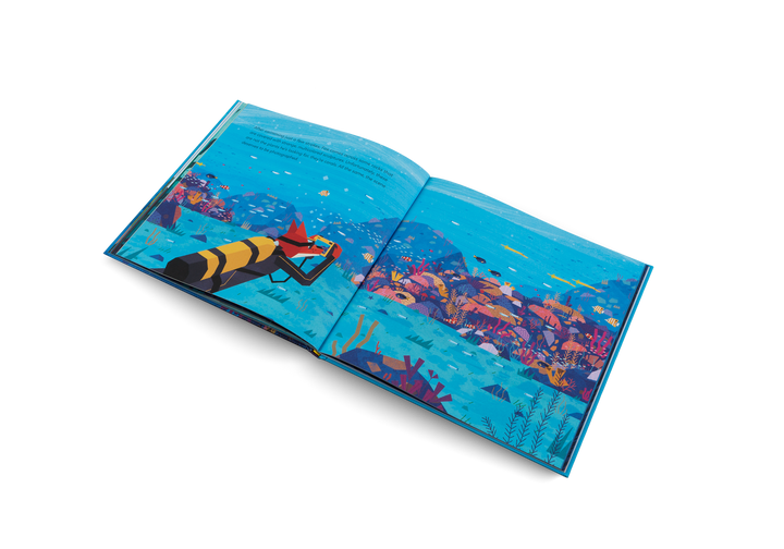 Gestalten Bilderbuch Fox And The Deep Sea Quest bei Nauli and Stories