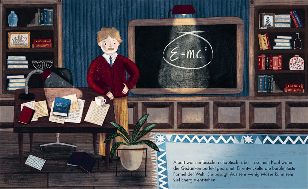Insel Verlag Bilderbuch Little People, Big Dreams auf Deutsch: Albert Einstein bei Nauli and Stories