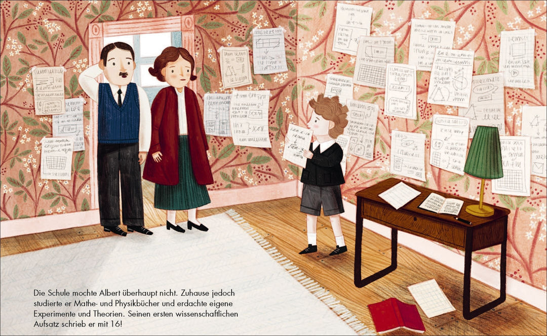 Insel Verlag Bilderbuch Little People, Big Dreams auf Deutsch: Albert Einstein bei Nauli and Stories
