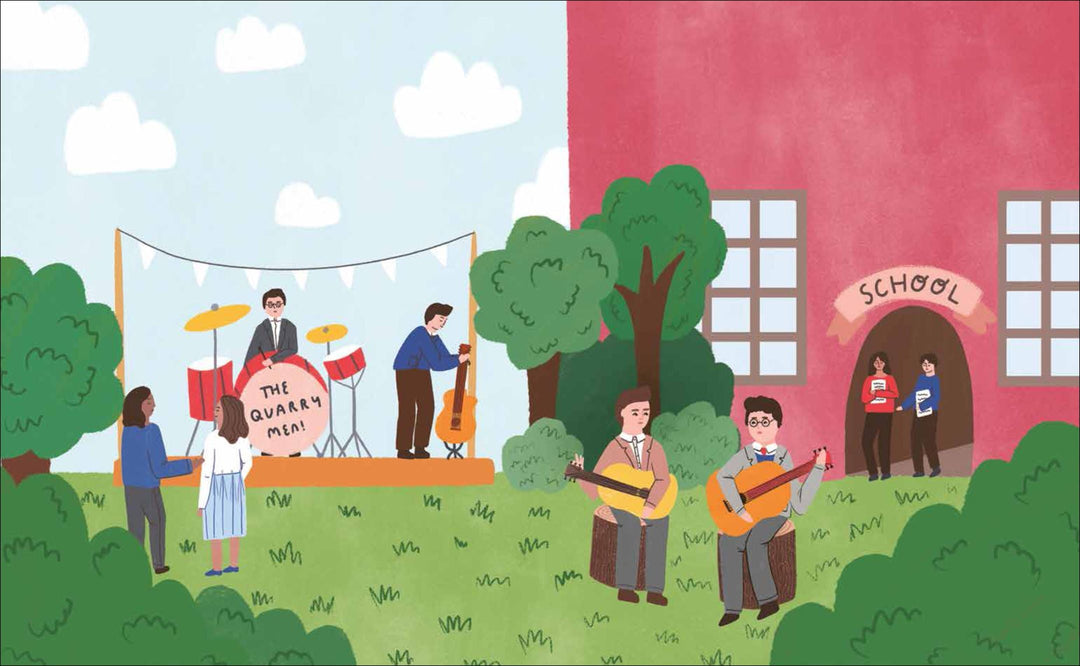 Insel Verlag Bilderbuch Little People, Big Dreams auf Deutsch: John Lennon bei Nauli and Stories