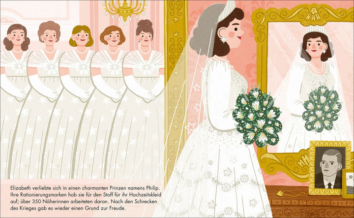 Insel Verlag Bilderbuch Little People, Big Dreams auf Deutsch: Queen Elizabeth bei Nauli and Stories