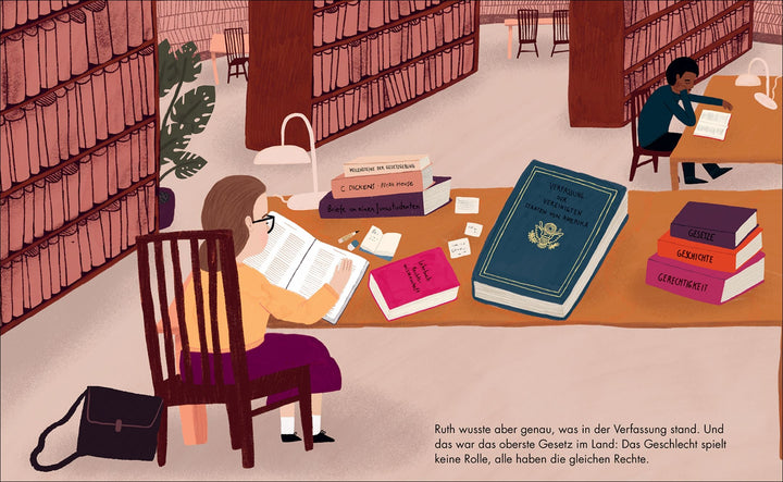 Insel Verlag Bilderbuch Little People, Big Dreams auf Deutsch: Ruth Bader Ginsburg bei Nauli and Stories