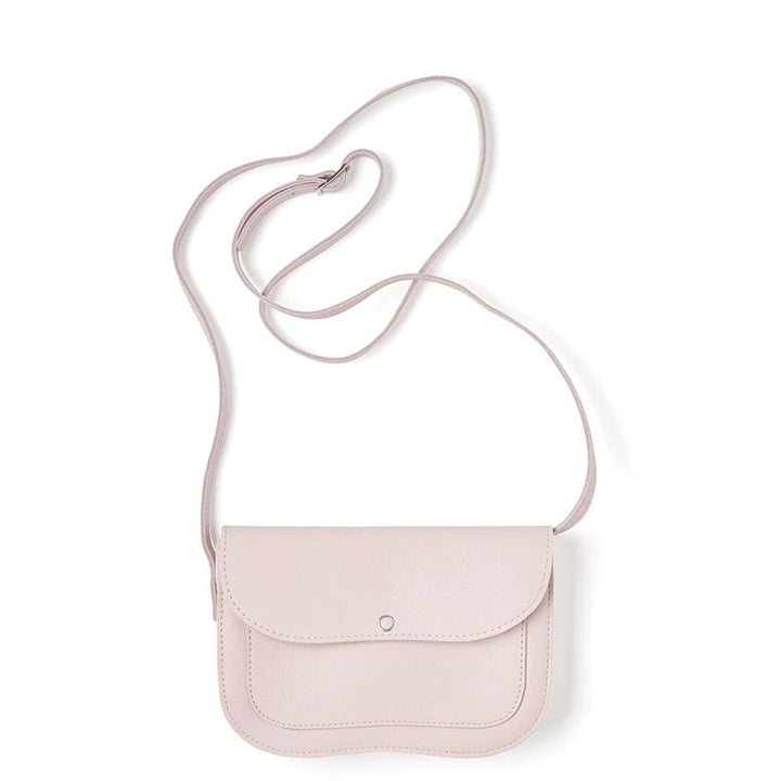 Keecie Handtasche Cat Chase kleine Ledertasche puderrosa bei Nauli and Stories
