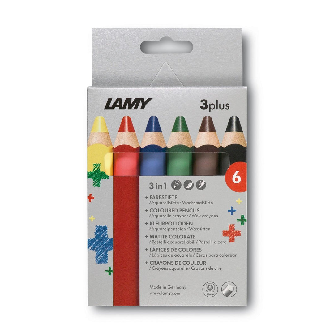 Lamy Buntstifte Lamy 3plus 6er Set dicke Buntstifte für Kleinkinder bei Nauli and Stories