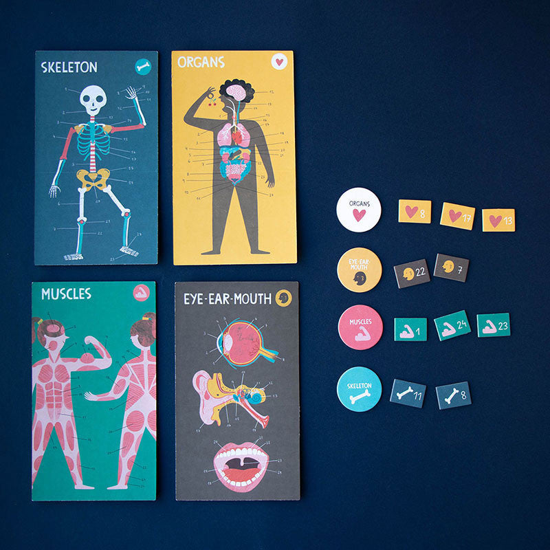 Londji Spiel Inside Me - Lernspiel zur Entdeckung des Körpers bei Nauli and Stories