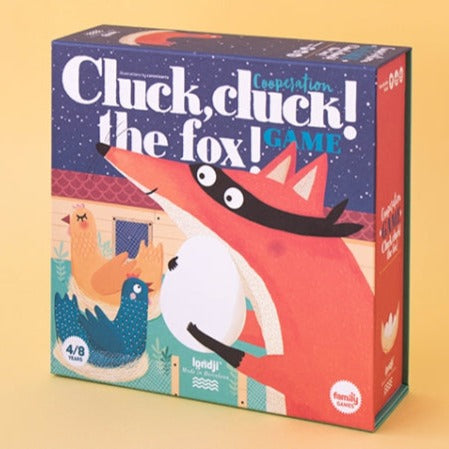 Londji Spiel CLUCK, CLUCK! THE FOX! - Kooperationsspiel bei Nauli and Stories