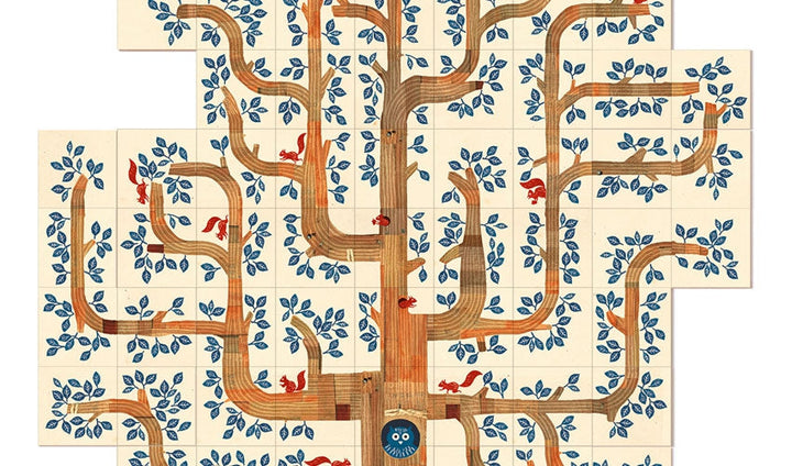Londji Spiel Dream a Tree - Legespiel für Alleinspieler oder Teams - Pocket Version bei Nauli and Stories
