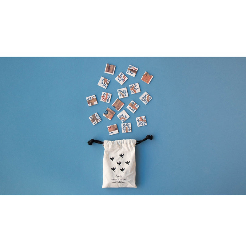 Londji Spiel Dream a Tree - Legespiel für Alleinspieler oder Teams - Pocket Version bei Nauli and Stories