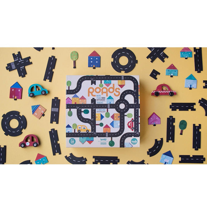 Londji Spiel ROADS - Straßenbau - Kooperationsspiel bei Nauli and Stories
