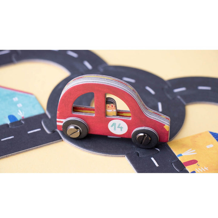 Londji Spiel ROADS - Straßenbau - Kooperationsspiel bei Nauli and Stories