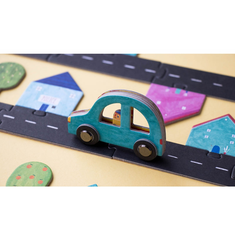 Londji Spiel ROADS - Straßenbau - Kooperationsspiel bei Nauli and Stories