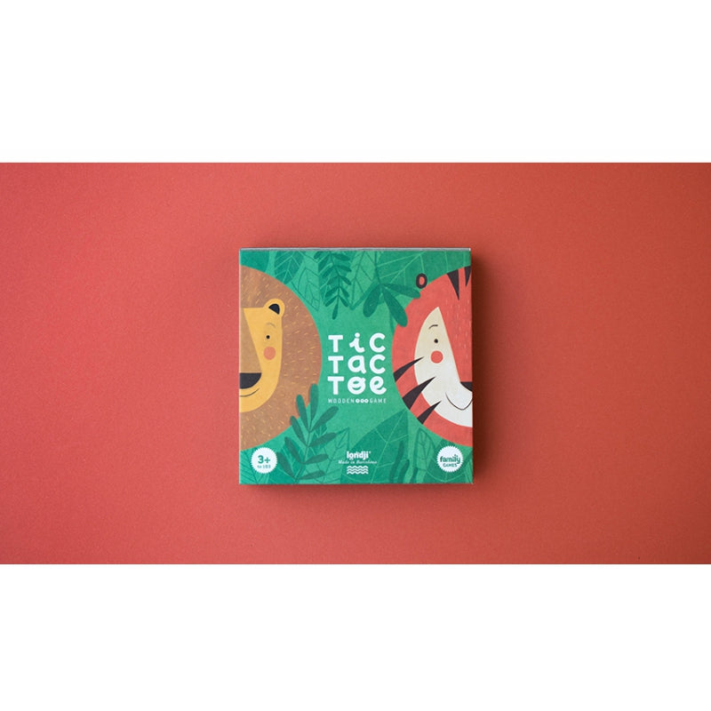 Londji Spiel Tic Tac Toe - Löwe &amp; Tiger bei Nauli and Stories