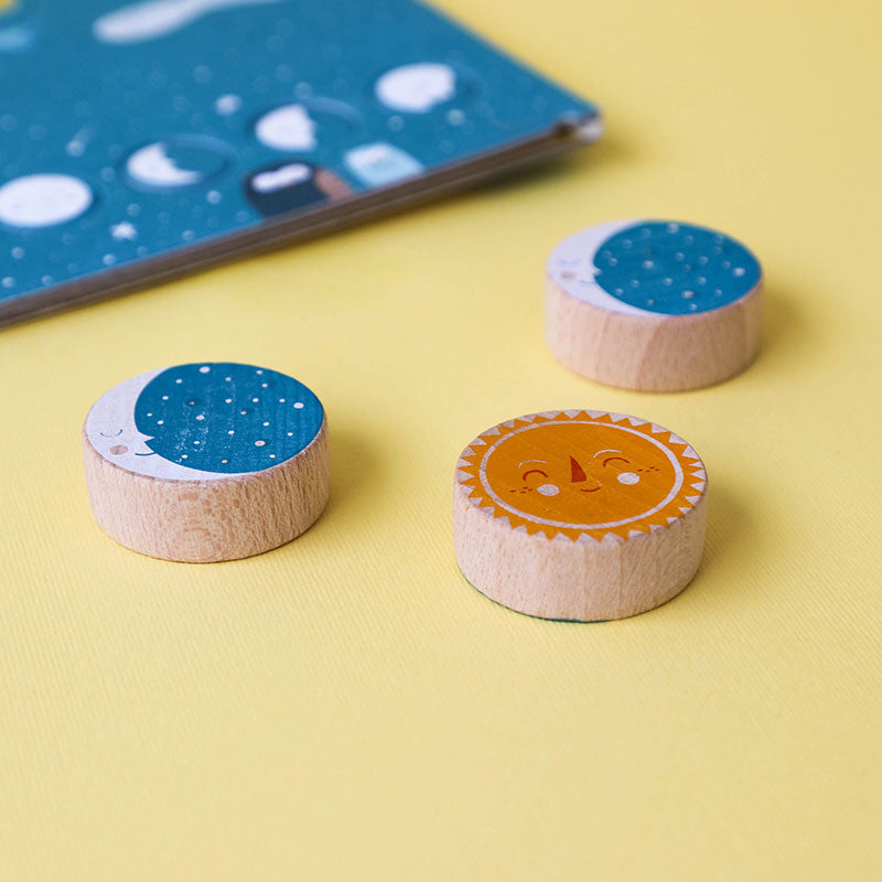 Londji Spiel Tic Tac Toe - Sonne &amp; Mond bei Nauli and Stories