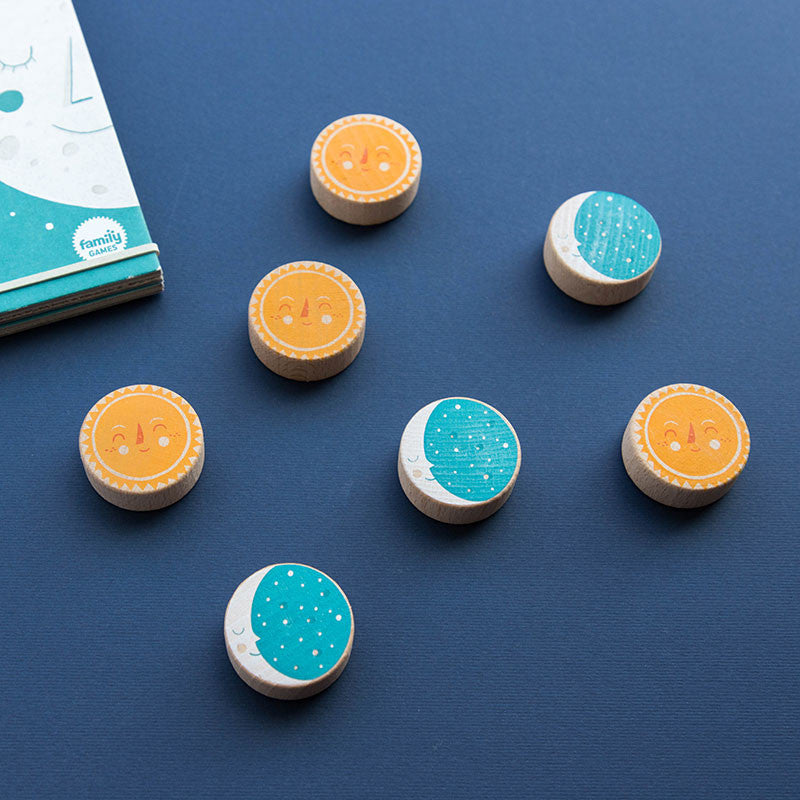 Londji Spiel Tic Tac Toe - Sonne &amp; Mond bei Nauli and Stories