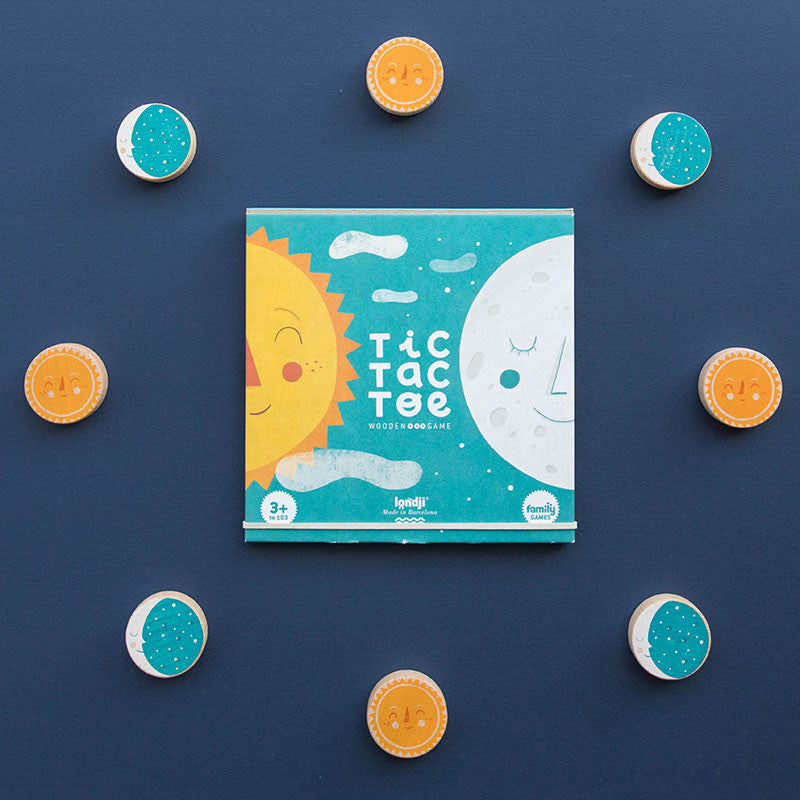 Londji Spiel Tic Tac Toe - Sonne & Mond bei Nauli and Stories