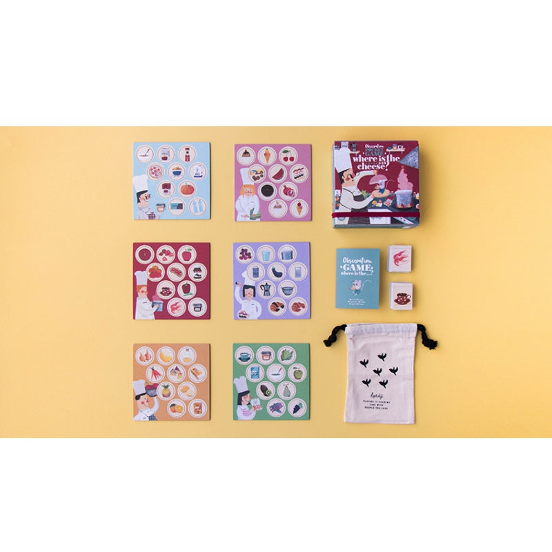 Londji Spiel Where is the cheese - Beobachtungsspiel (Pocket) bei Nauli and Stories