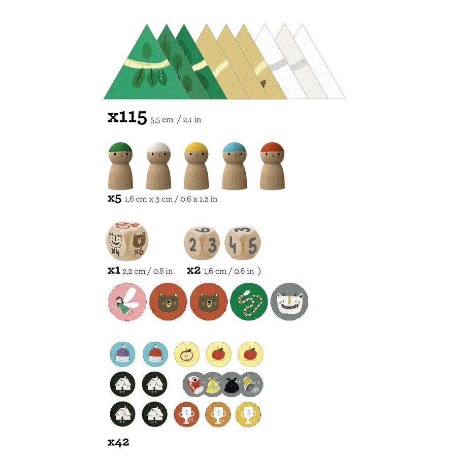 Londji Spiel Climb the Mountain - Strategiespiel - Kooperationsspiel bei Nauli and Stories