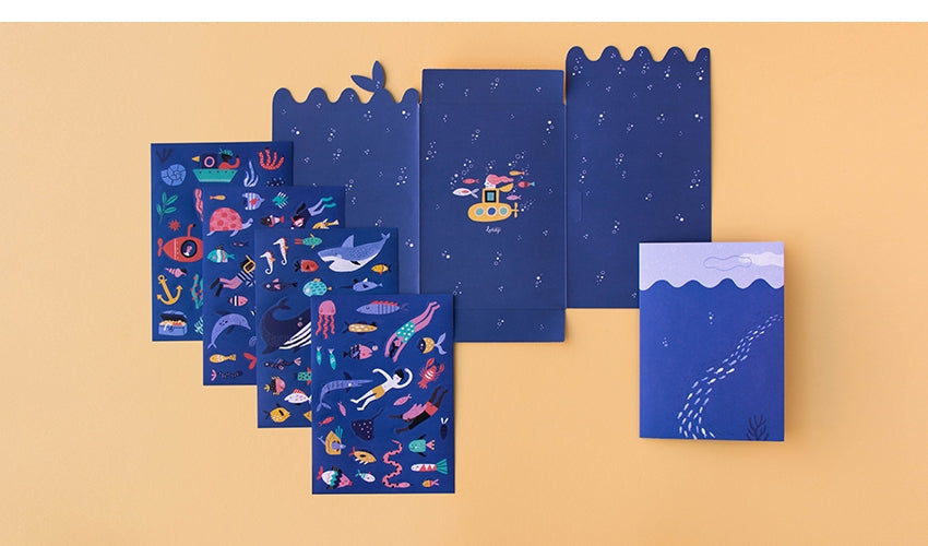 Londji Deko-Aufkleber Stickers Sea bei Nauli and Stories